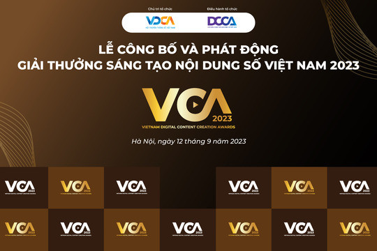 Thể lệ Giải thưởng Sáng tạo Nội dung số Việt Nam năm 2023 - VCA 2023