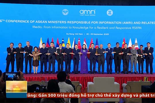 Khai mạc Hội nghị Bộ trưởng Thông tin ASEAN  và triển lãm “Truyền thông số và Công nghệ”