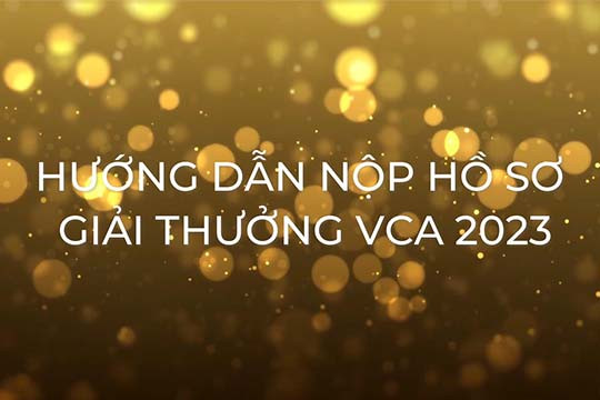 Hướng dẫn nộp hồ sơ Giải thưởng Sáng tạo Nội dung số Việt Nam 2023