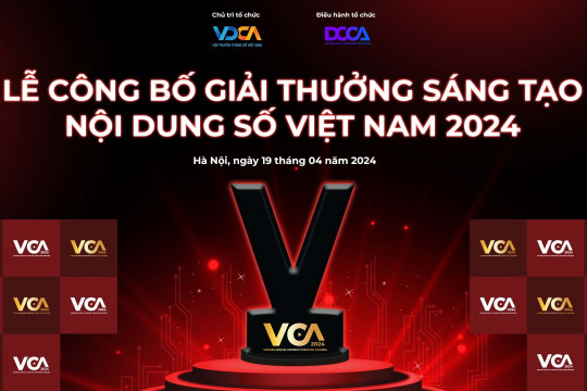 [19/04/2024] Họp báo ra mắt Giải thưởng Sáng tạo Nội dung số Việt Nam 2024 - VCA 2024