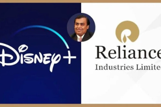 Reliance, Disney sáp nhập truyền thông tạo ra đế chế trị giá 8,5 tỷ USD tại Ấn Độ