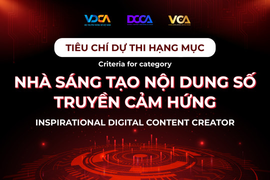VCA 2024 - Criteria for the Inspirational Digital Content Creator