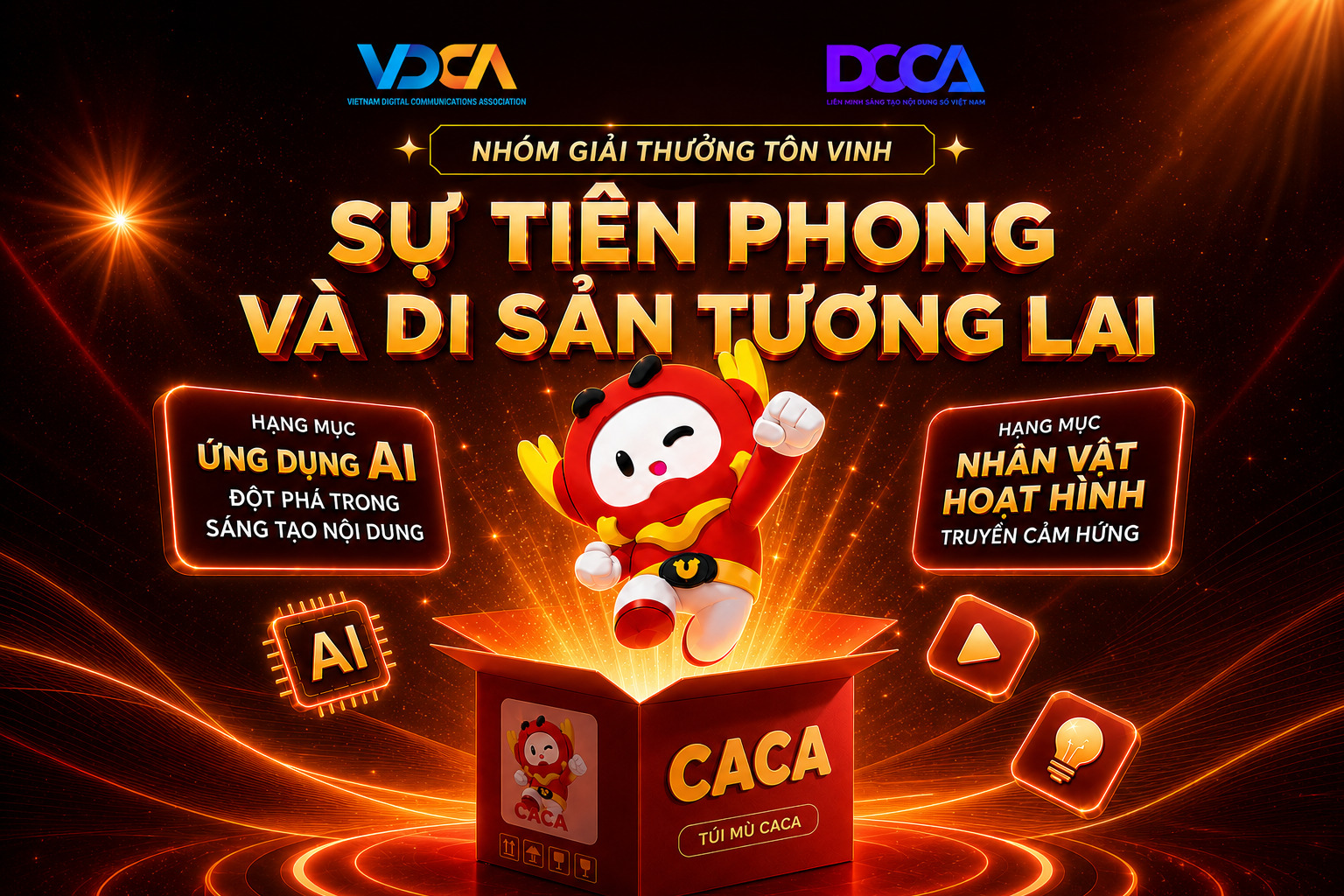VCA 2026 - Hạng mục Nhân vật hoạt hình truyền cảm hứng