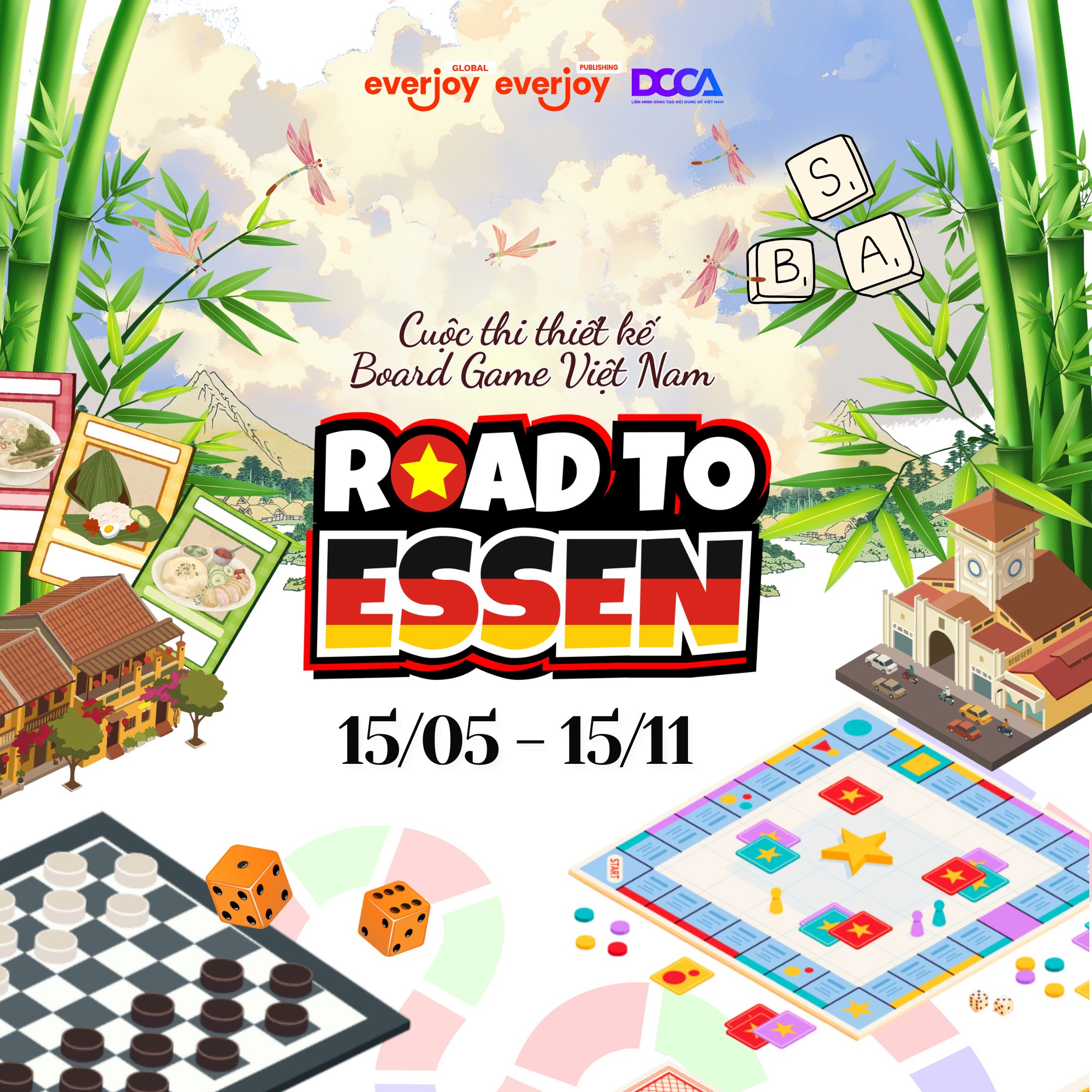 Road to Essen 2026 khởi động mùa giải mới, tìm kiếm Nhà thiết kế Board Game Việt Nam