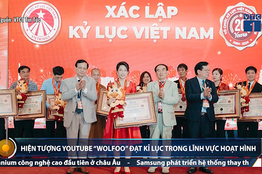 Sói Wolfoo và công ty Sconnect vinh dự mang về 2 kỷ lục lớn tại Việt Nam dành cho phim hoạt hình