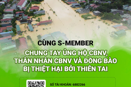 Phát động ủng hộ gia đình CBNV và đồng bào bị thiệt hại bởi thiên tai