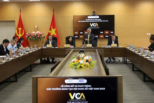Phát động Giải thưởng Sáng tạo nội dung số Việt Nam 2023 - VCA 2023