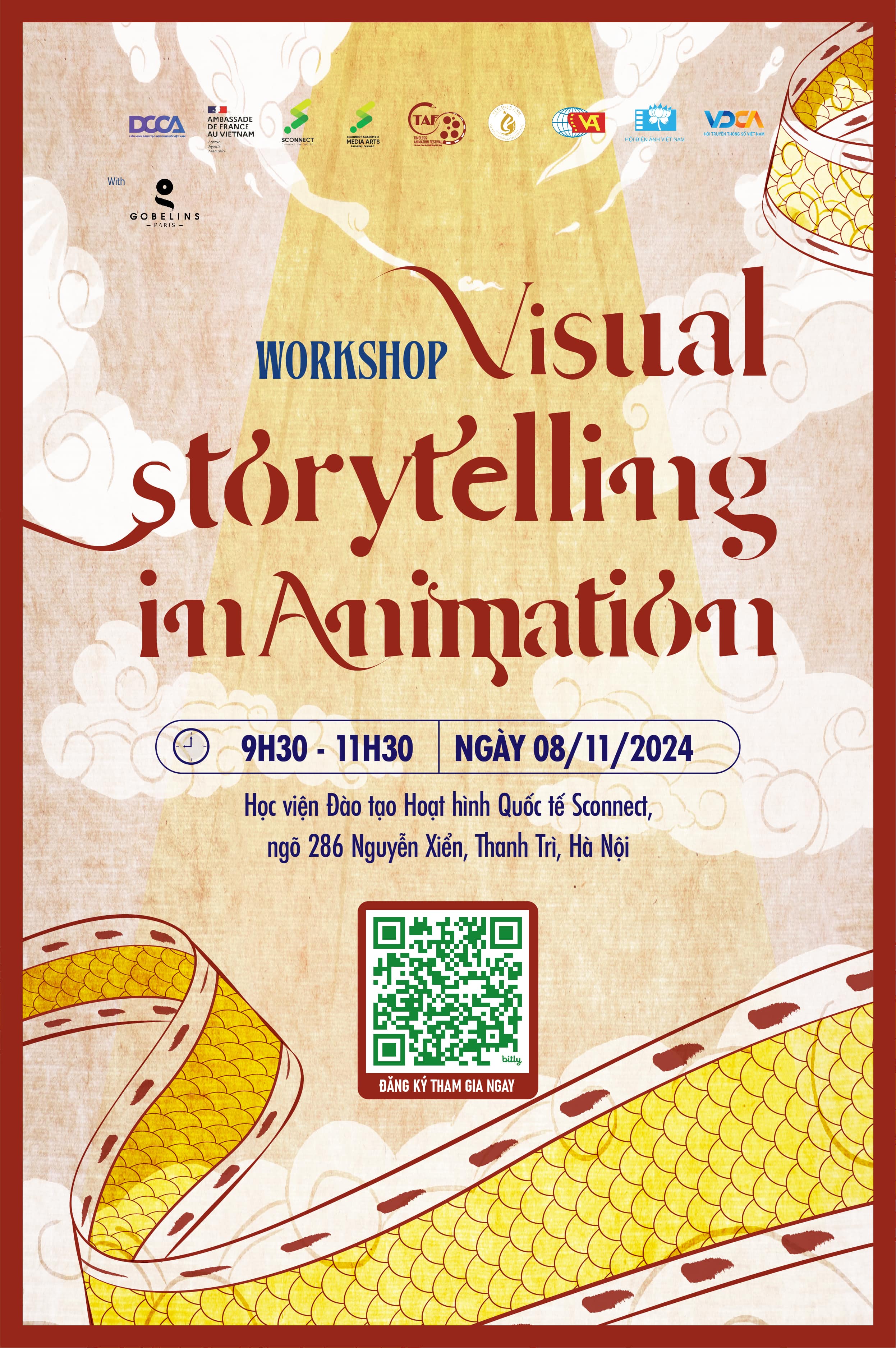 [08/11/2024] Workshop "Visual Storytelling in Animation"