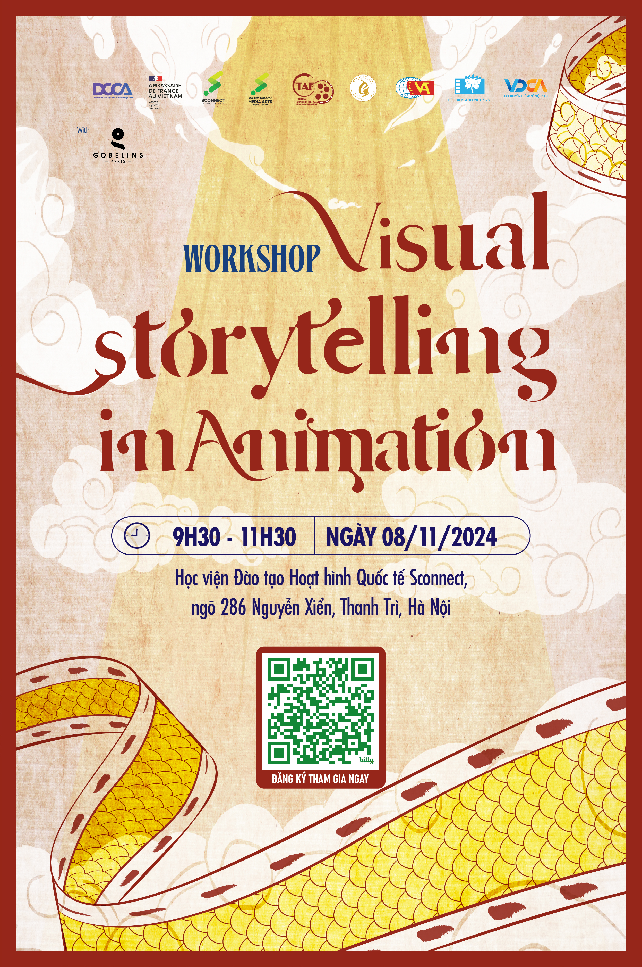 [08/11/2024] Workshop "Visual Storytelling in Animation"