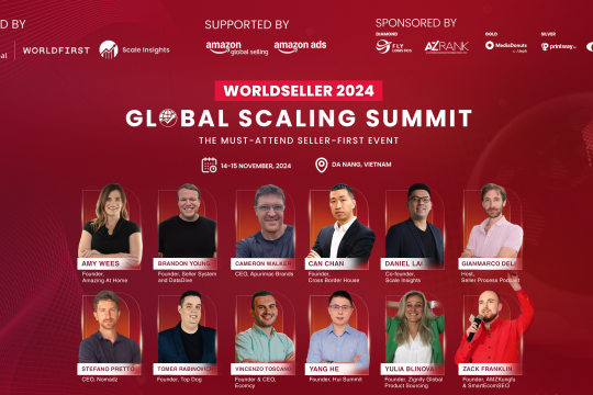 [14-15/11/2024] Sự kiện về Thương mại điện tử quốc tế: WorldSeller 2024 - Global Scaling Summit