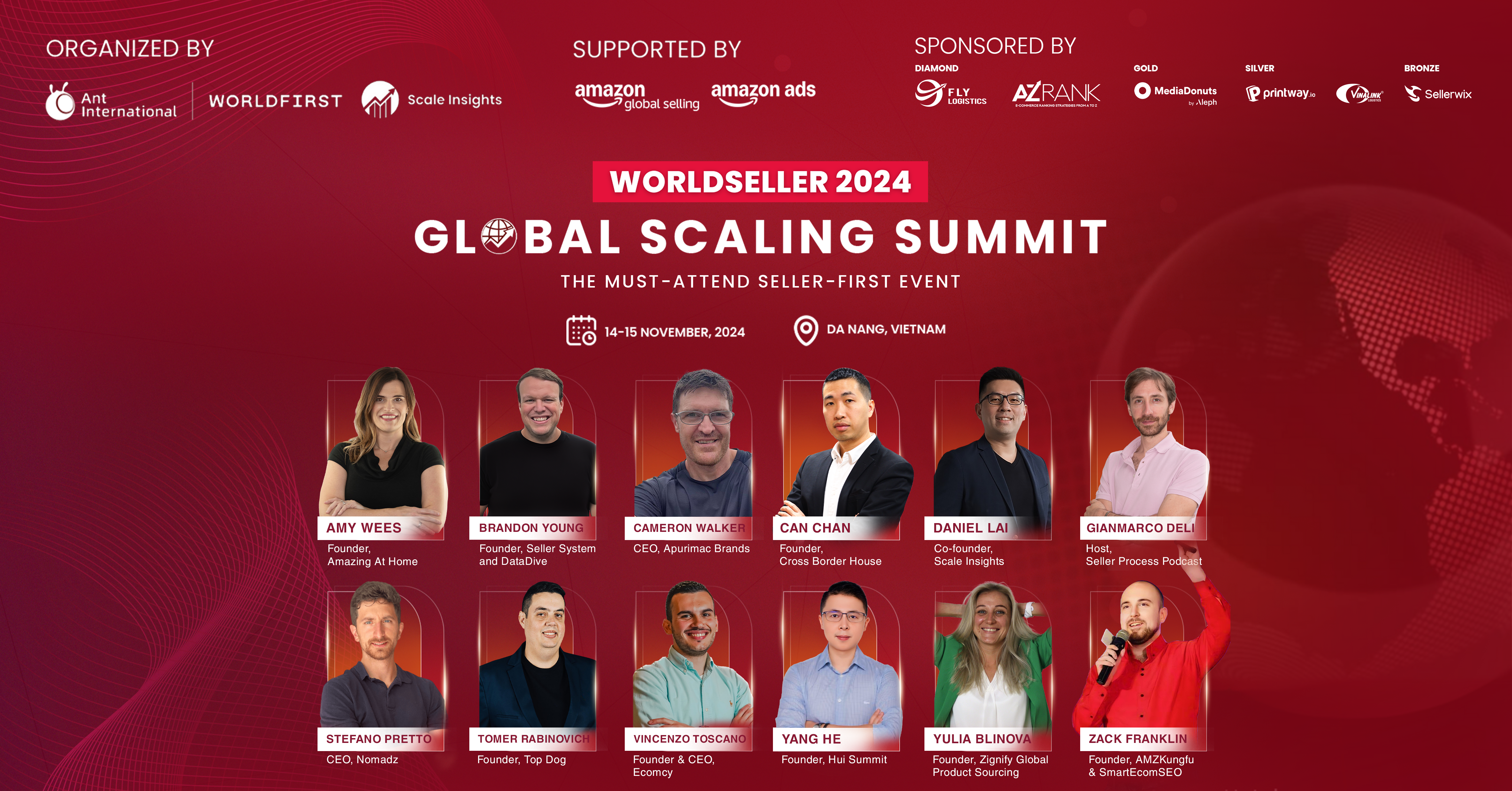 [14-15/11/2024] Sự kiện về Thương mại điện tử quốc tế: WorldSeller 2024 - Global Scaling Summit